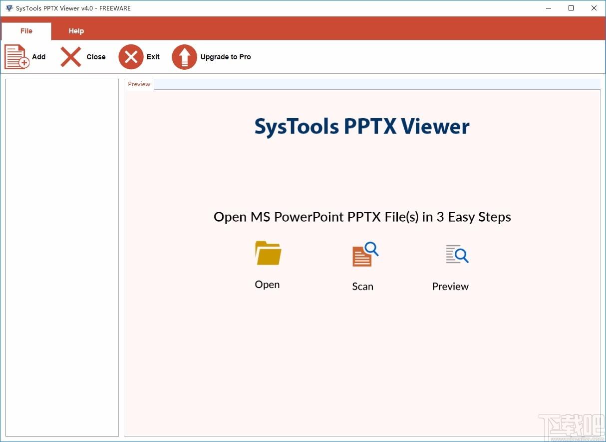 SysTools PPTX Viewer,PPTX文件查看,文件查看