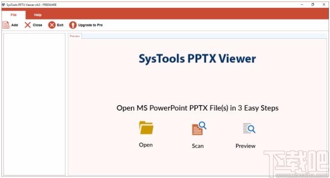SysTools PPTX Viewer,PPTX文件查看,文件查看
