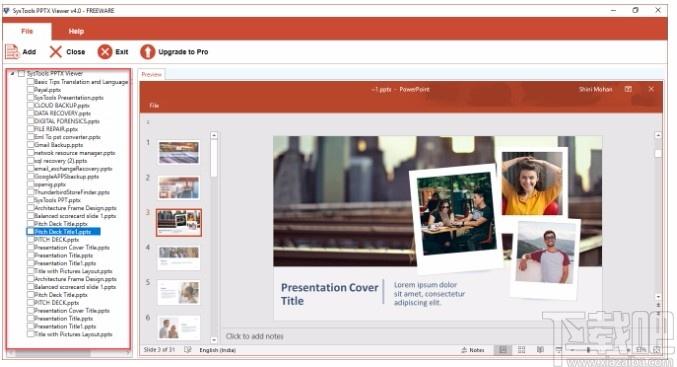 SysTools PPTX Viewer,PPTX文件查看,文件查看